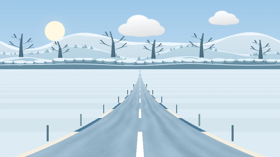 Frost Fields scenery